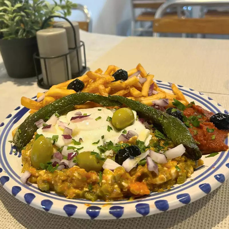 Assiette kefteji nature